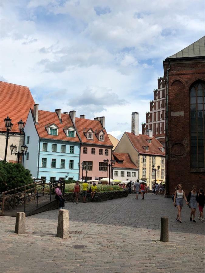 Stylish Old Town Apartment Riga Luaran gambar